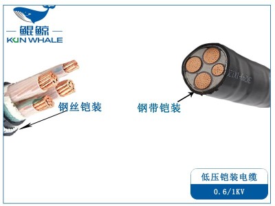 鎧裝電纜的鋼帶鎧裝電纜和鋼絲鎧裝電纜的區別